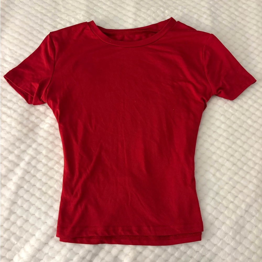 Garage Vibrant Red Short Sleeve Tee